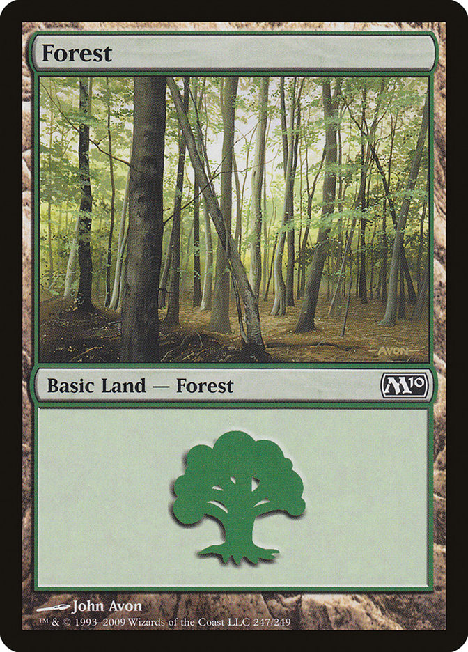 Forest (247) [Magic 2010] | GrognardGamesBatavia