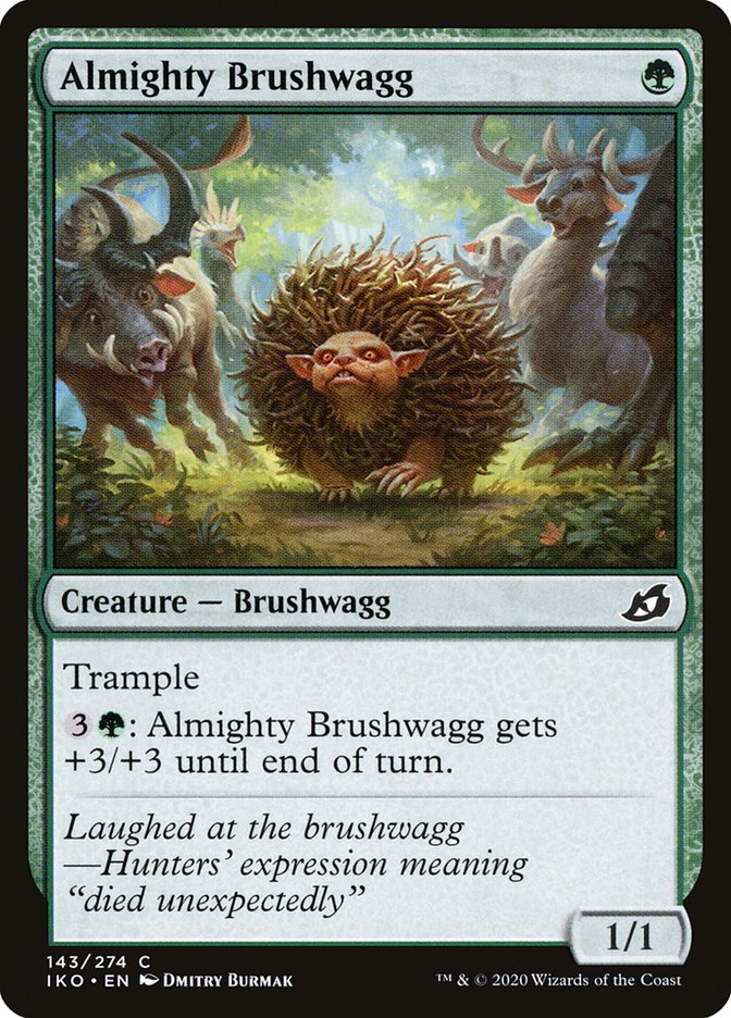 Almighty Brushwagg [Ikoria: Lair of Behemoths] | GrognardGamesBatavia