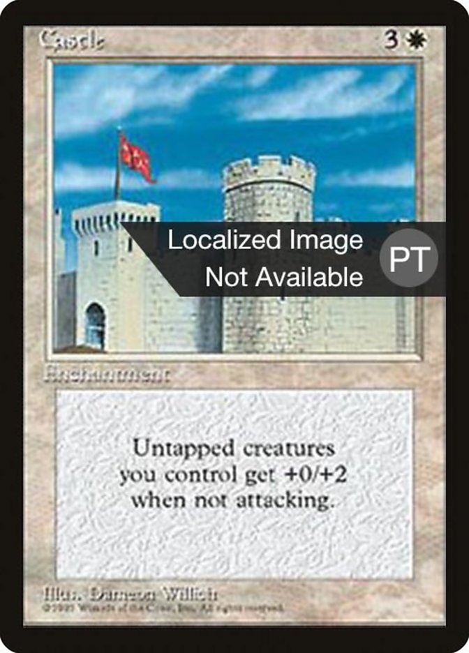 Castle [Fourth Edition (Foreign Black Border)] | GrognardGamesBatavia