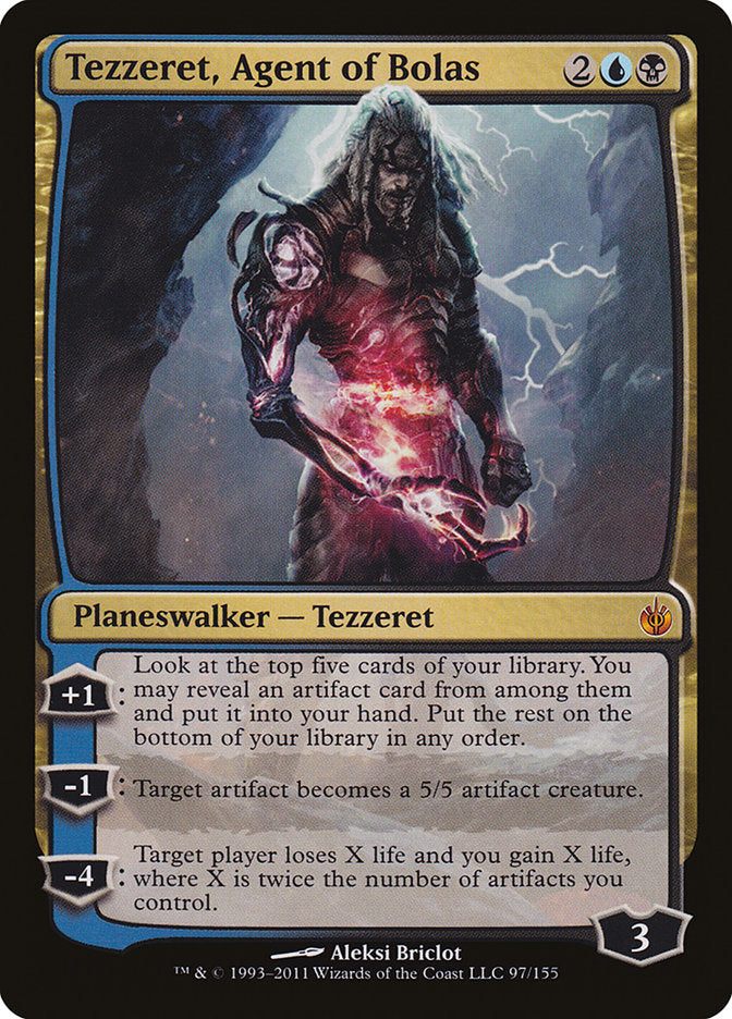 Tezzeret, Agent of Bolas [Mirrodin Besieged] | GrognardGamesBatavia