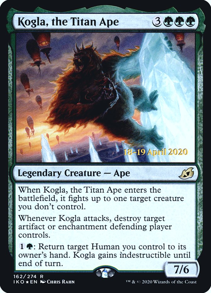 Kogla, the Titan Ape [Ikoria: Lair of Behemoths Prerelease Promos] | GrognardGamesBatavia