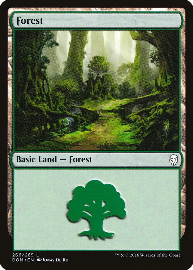 Forest (266) [Dominaria] | GrognardGamesBatavia