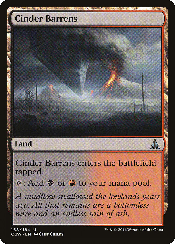 Cinder Barrens [Oath of the Gatewatch] | GrognardGamesBatavia