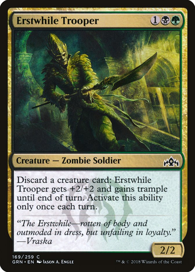 Erstwhile Trooper [Guilds of Ravnica] | GrognardGamesBatavia