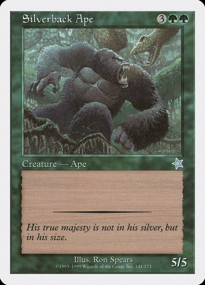 Silverback Ape [Starter 1999] | GrognardGamesBatavia