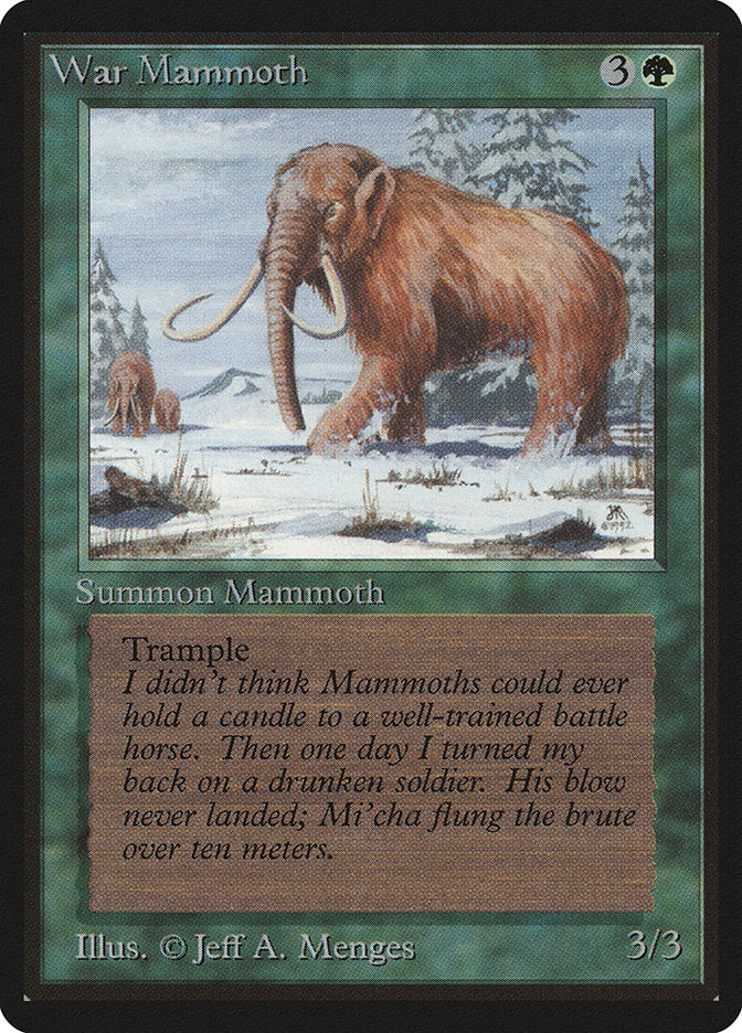 War Mammoth [Beta Edition] | GrognardGamesBatavia