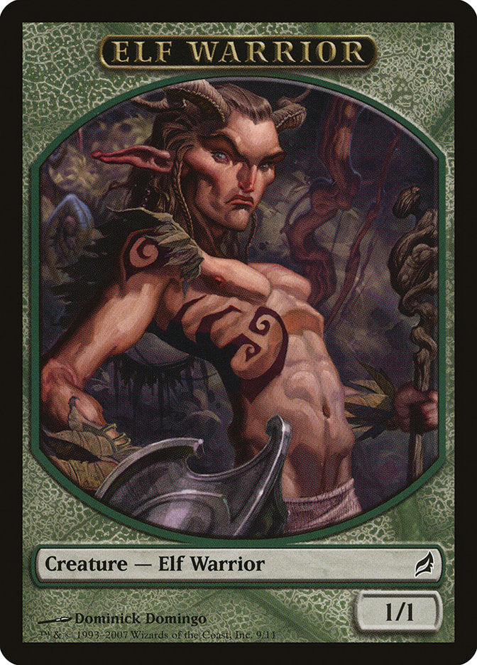 Elf Warrior Token [Lorwyn Tokens] | GrognardGamesBatavia