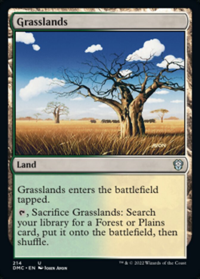 Grasslands [Dominaria United Commander] | GrognardGamesBatavia