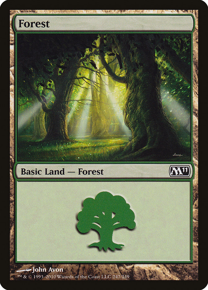 Forest (247) [Magic 2011] | GrognardGamesBatavia