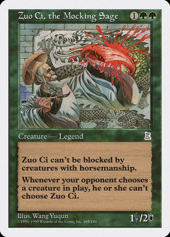 Zuo Ci, the Mocking Sage [Portal Three Kingdoms] | GrognardGamesBatavia