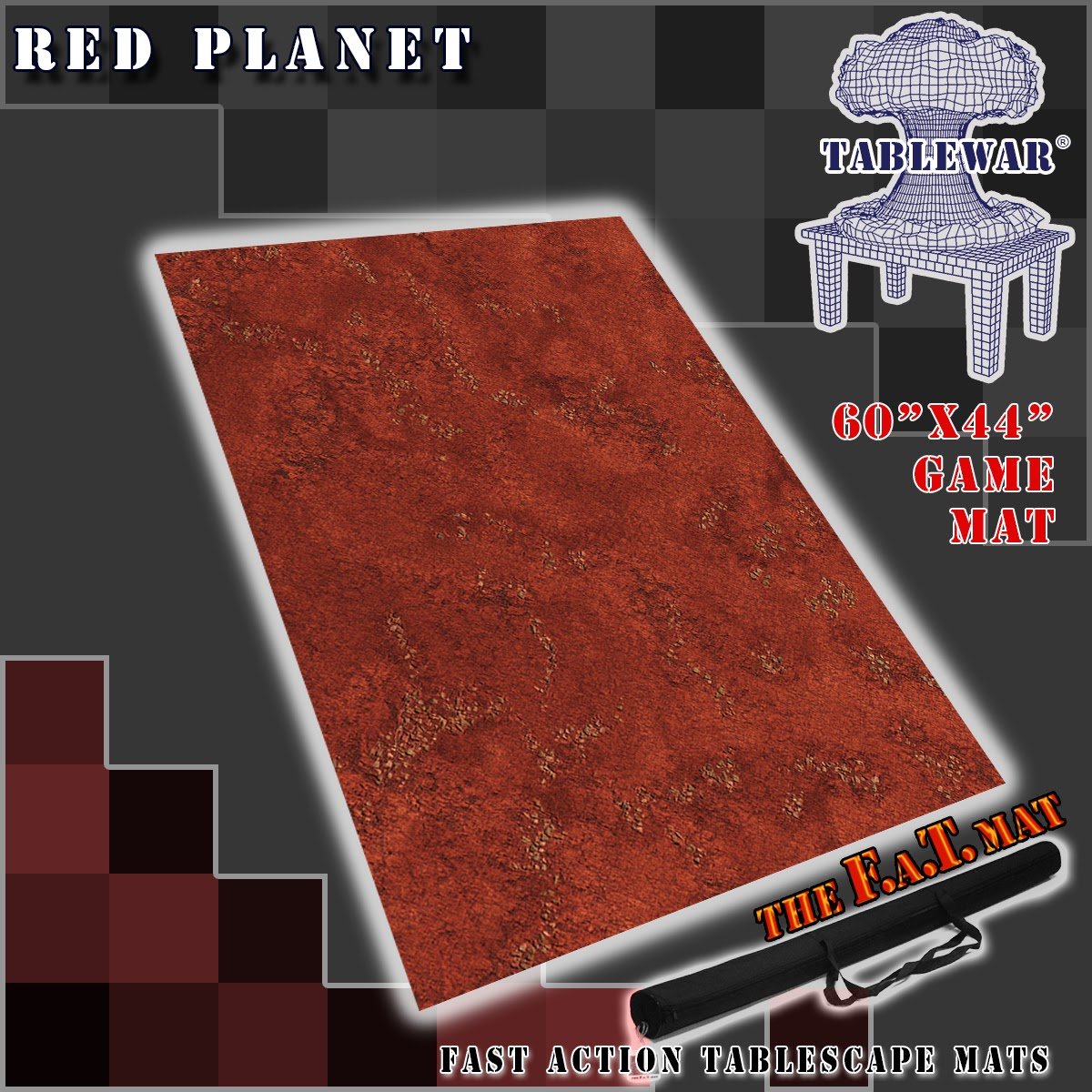 FAT MAT Red Planet 60" x 44" | GrognardGamesBatavia