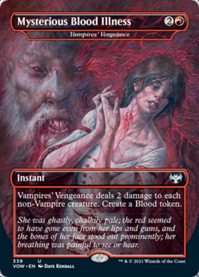 Vampires' Vengeance - Mysterious Blood Illness [Innistrad: Crimson Vow] | GrognardGamesBatavia