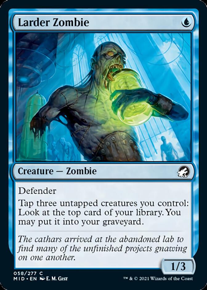 Larder Zombie [Innistrad: Midnight Hunt] | GrognardGamesBatavia