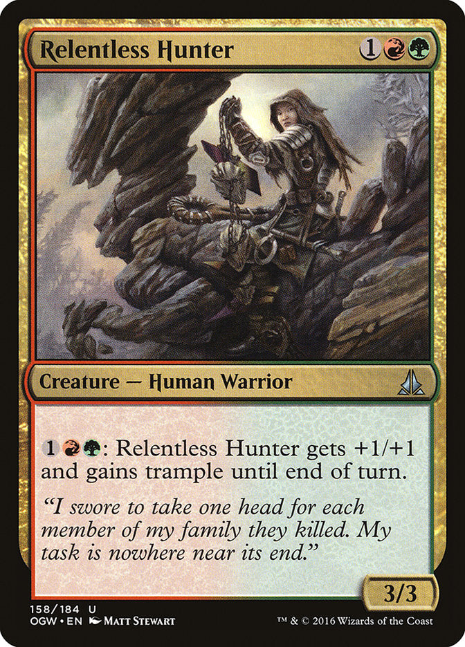 Relentless Hunter [Oath of the Gatewatch] | GrognardGamesBatavia