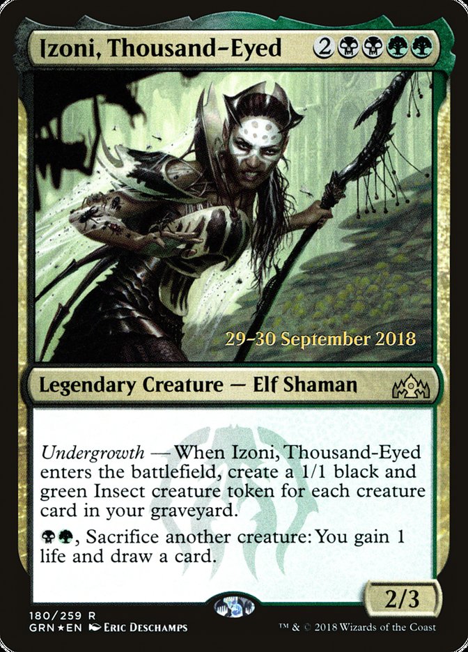 Izoni, Thousand-Eyed [Guilds of Ravnica Prerelease Promos] | GrognardGamesBatavia