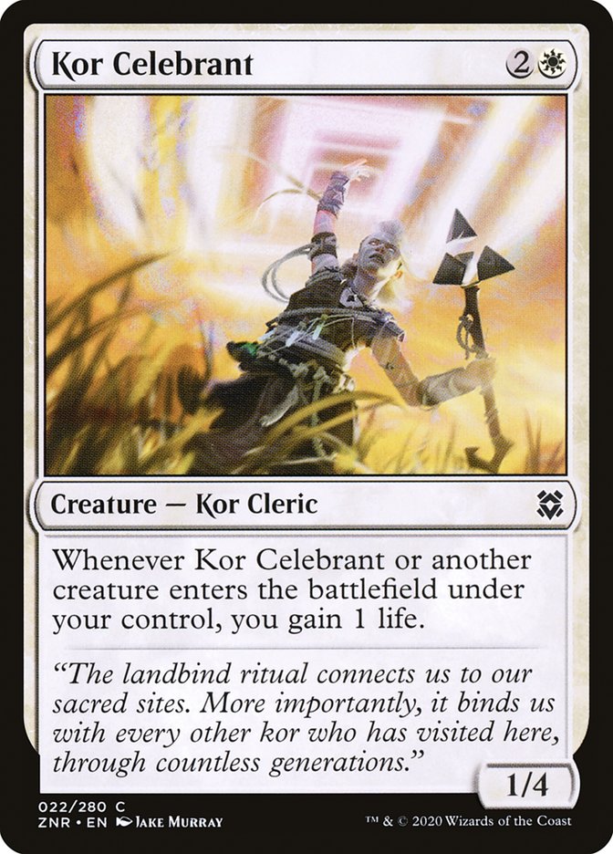 Kor Celebrant [Zendikar Rising] | GrognardGamesBatavia