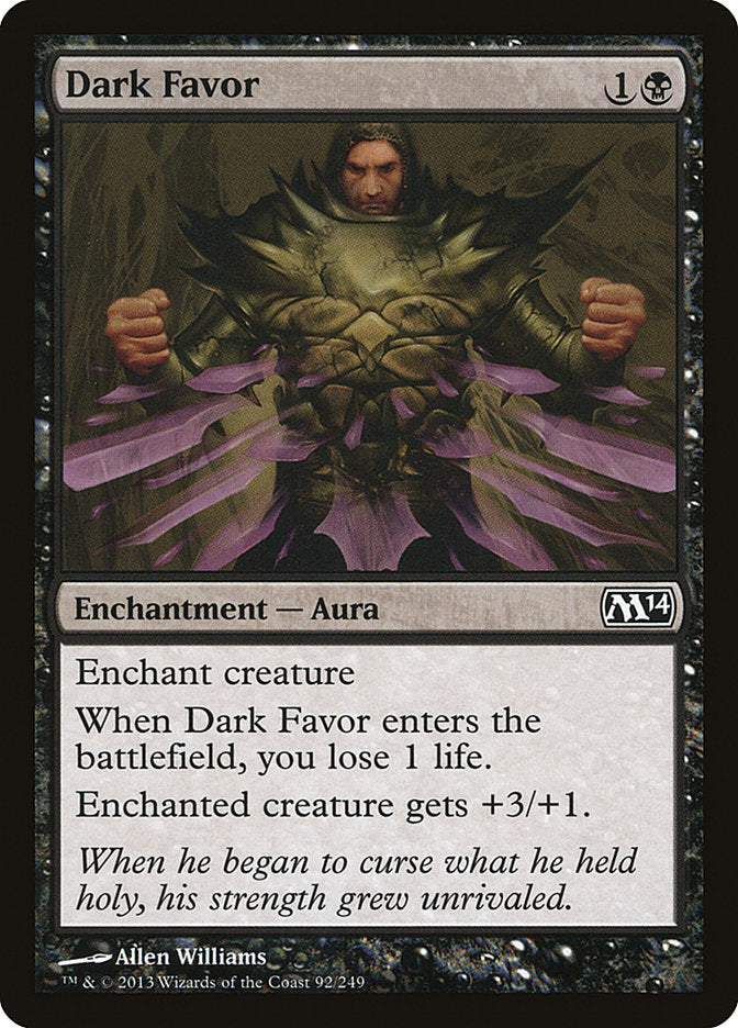 Dark Favor [Magic 2014] | GrognardGamesBatavia