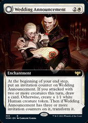 Wedding Announcement // Wedding Festivity (Extended Art) [Innistrad: Crimson Vow] | GrognardGamesBatavia