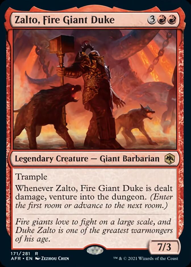 Zalto, Fire Giant Duke [Dungeons & Dragons: Adventures in the Forgotten Realms] | GrognardGamesBatavia