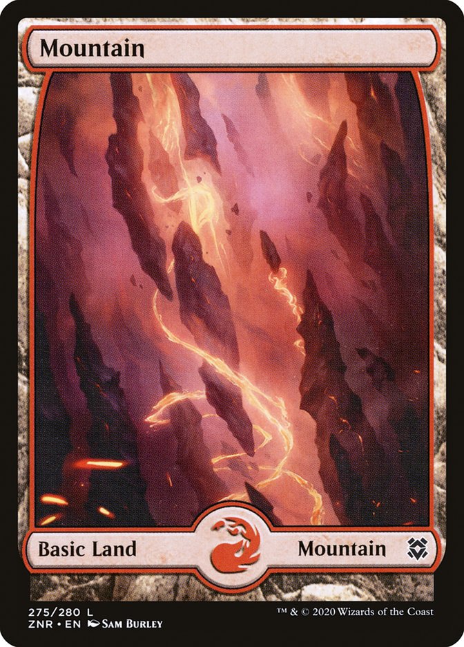 Mountain (275) [Zendikar Rising] | GrognardGamesBatavia