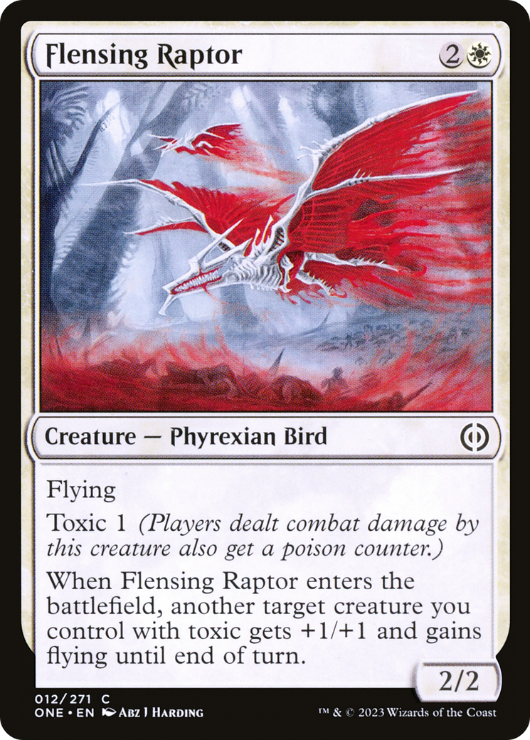 Flensing Raptor [Phyrexia: All Will Be One] | GrognardGamesBatavia