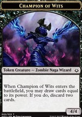 Champion of Wits // Insect Double-Sided Token [Hour of Devastation Tokens] | GrognardGamesBatavia