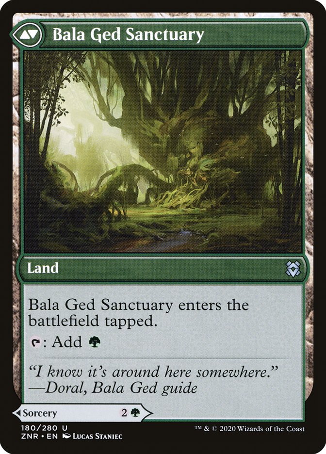 Bala Ged Recovery // Bala Ged Sanctuary [Zendikar Rising] | GrognardGamesBatavia