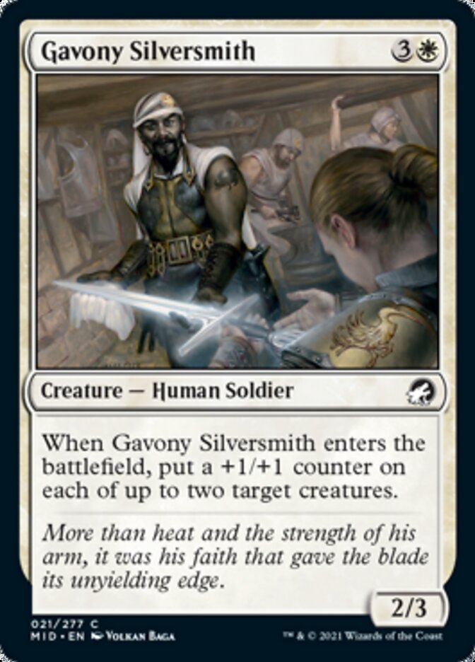 Gavony Silversmith [Innistrad: Midnight Hunt] | GrognardGamesBatavia