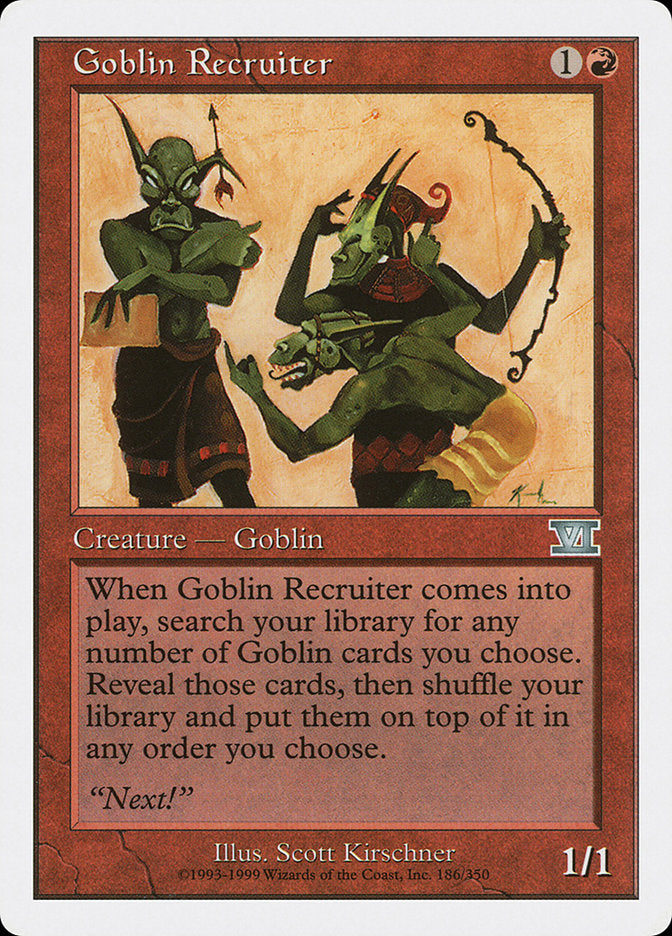 Goblin Recruiter [Classic Sixth Edition] | GrognardGamesBatavia