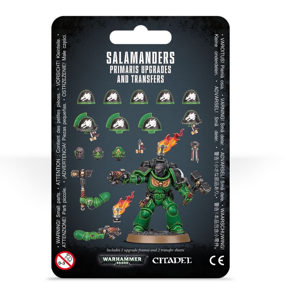 Space Marines Salamander Primaris Upgrades and Transfers | GrognardGamesBatavia