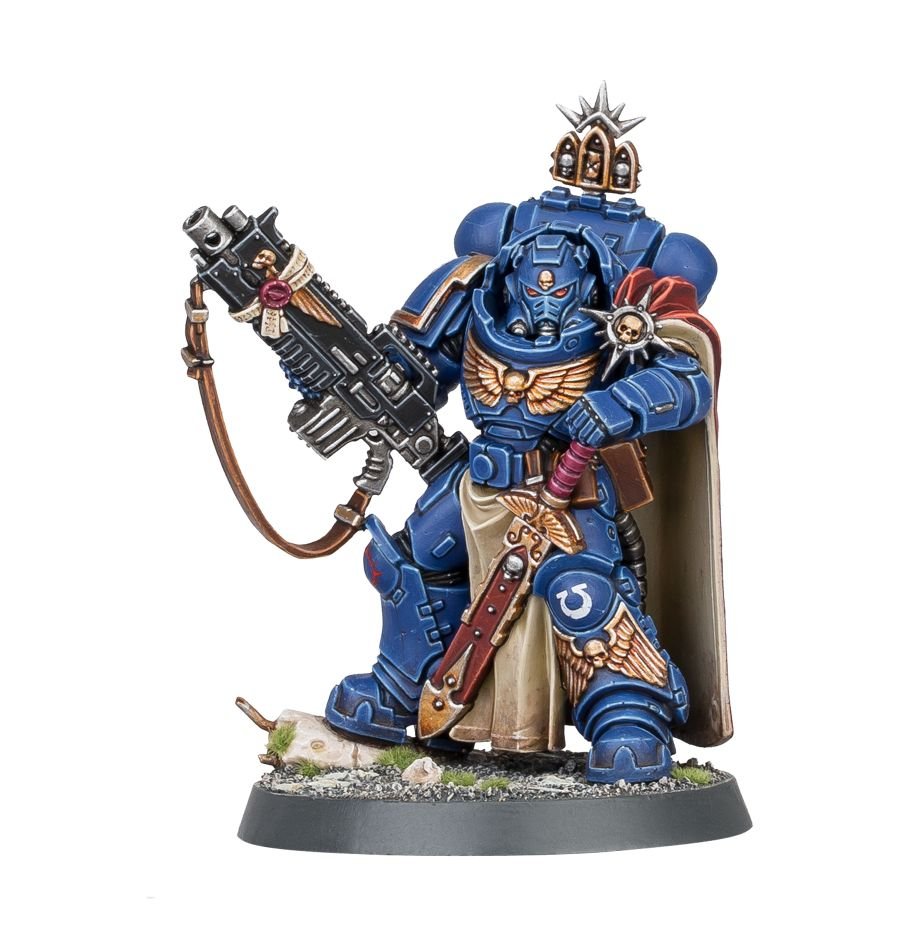 Space Marines Captain with Master Crafted Heavy Bolt Rifle | GrognardGamesBatavia