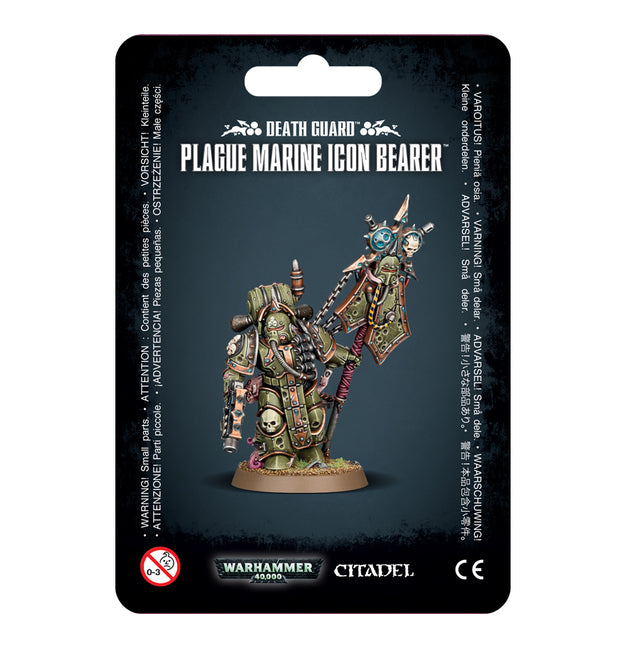 Death Guard Plague Marine Icon Bearer | GrognardGamesBatavia