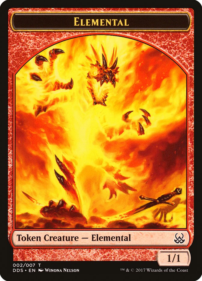 Elemental Token [Duel Decks: Mind vs. Might Tokens] | GrognardGamesBatavia