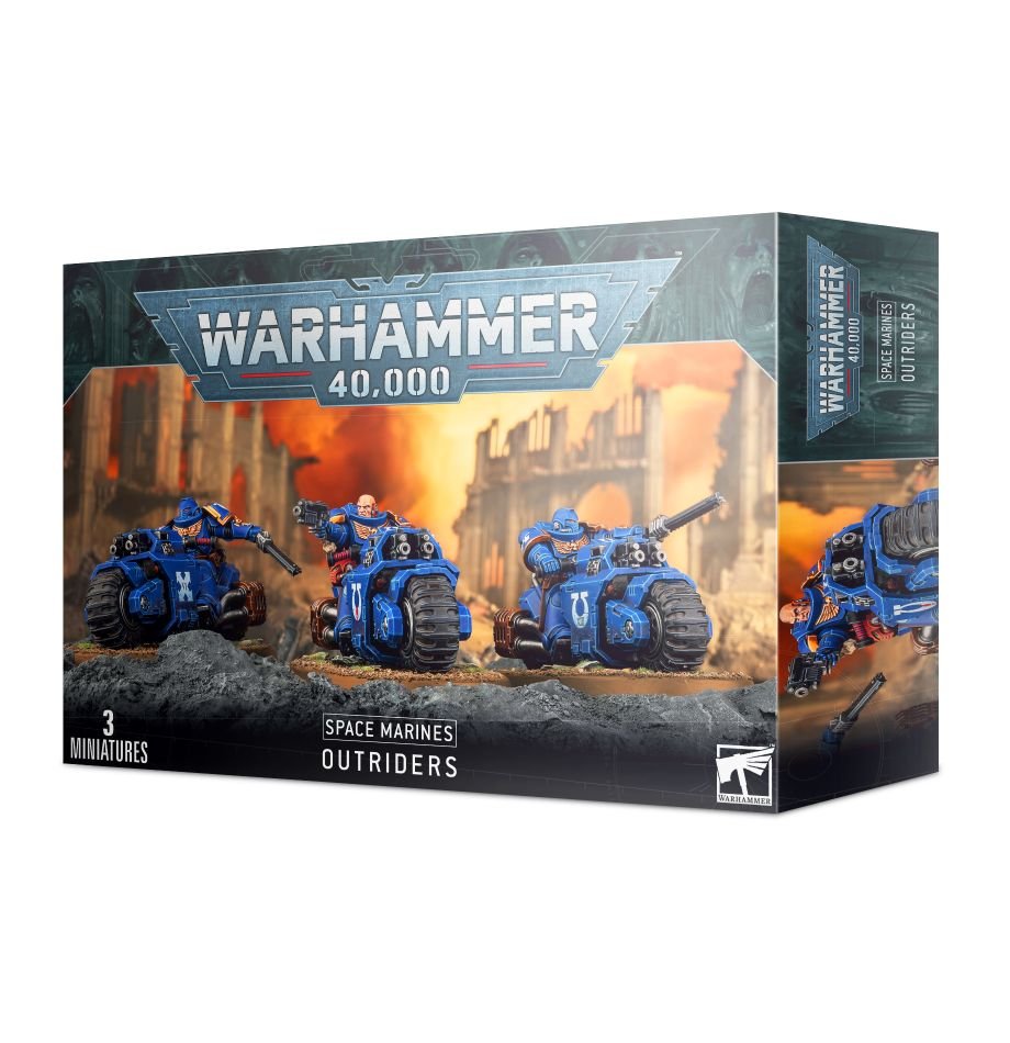 Space Marines Outrider Squad | GrognardGamesBatavia