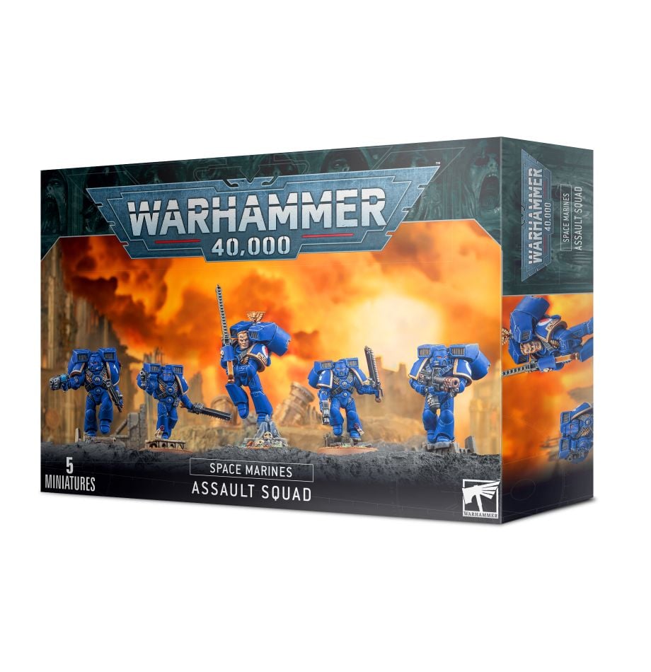 Space Marines Assault Squad | GrognardGamesBatavia