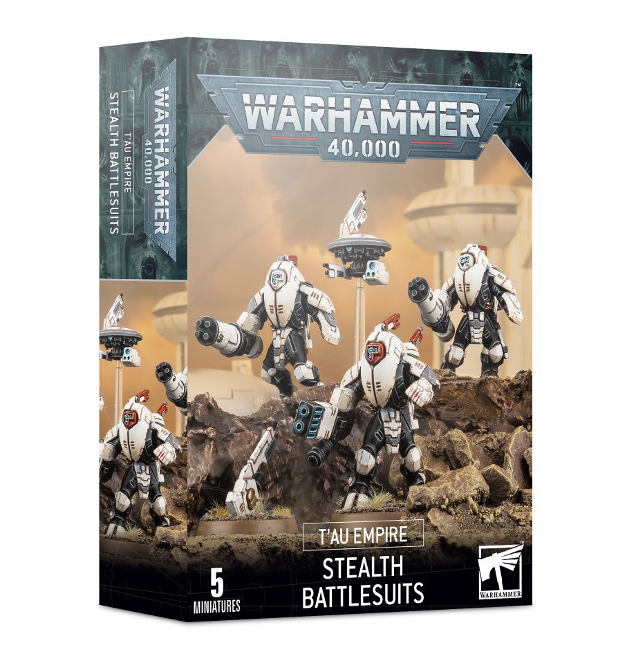 Tau Empire XV25 Stealth Battlesuits | GrognardGamesBatavia