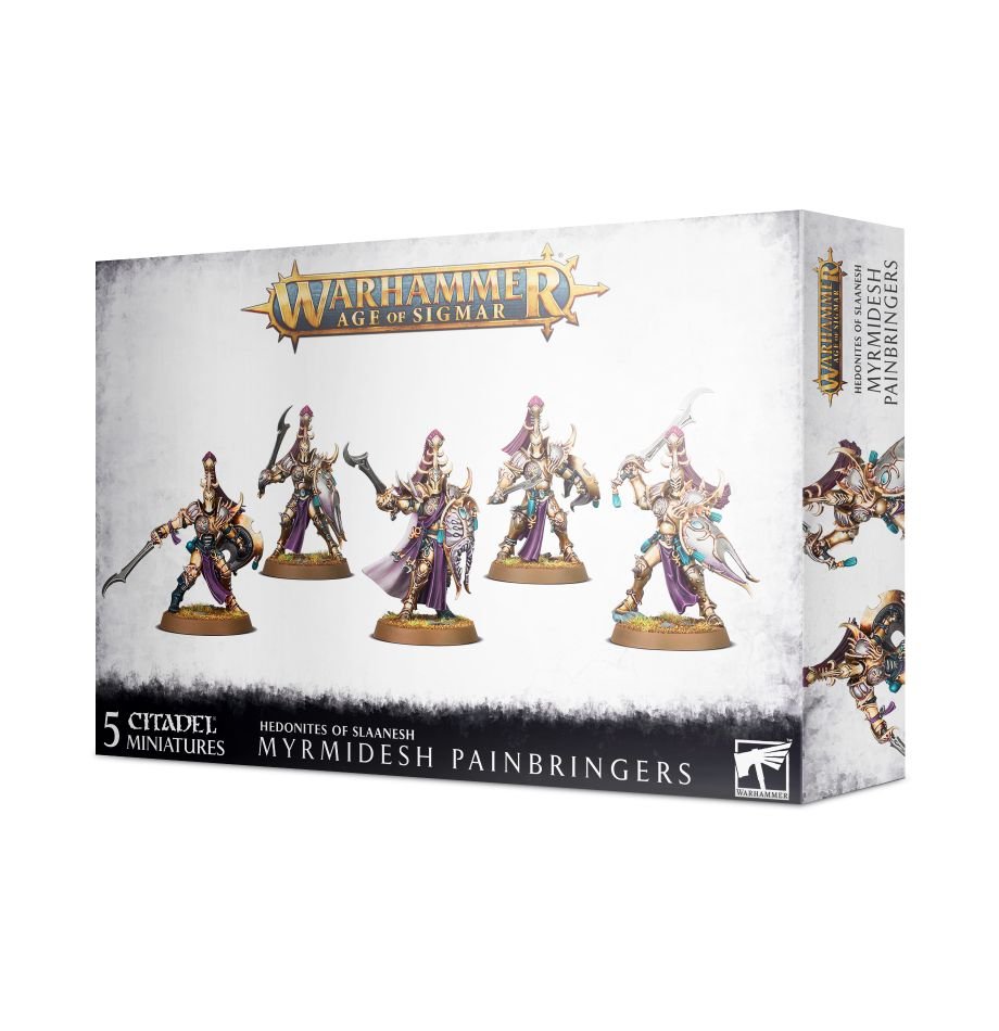 Hedonites of Slaanesh Myrmidesh Painbringers | GrognardGamesBatavia