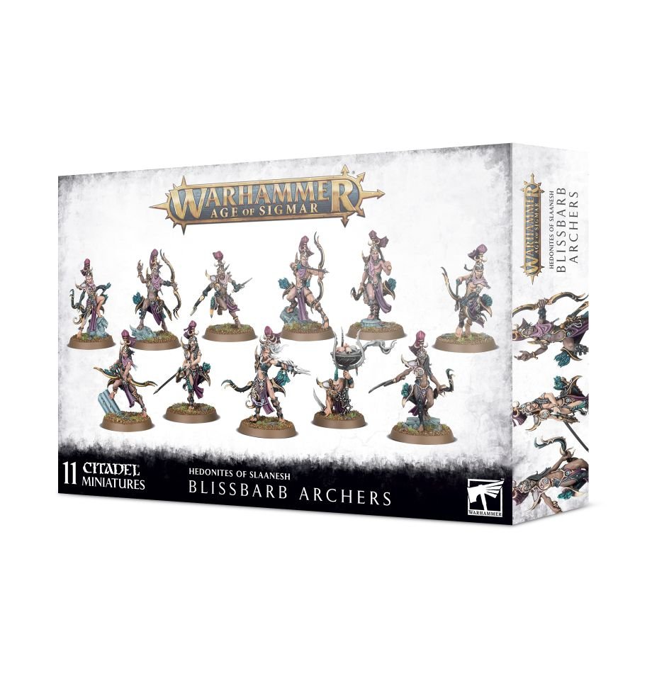 Hedonites of Slaanesh Blissbarb Archers | GrognardGamesBatavia