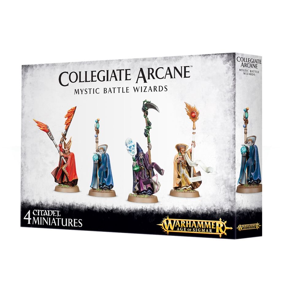 Cities of Sigmar Collegiate Arcane Mystic Battle Wizards (Web) | GrognardGamesBatavia