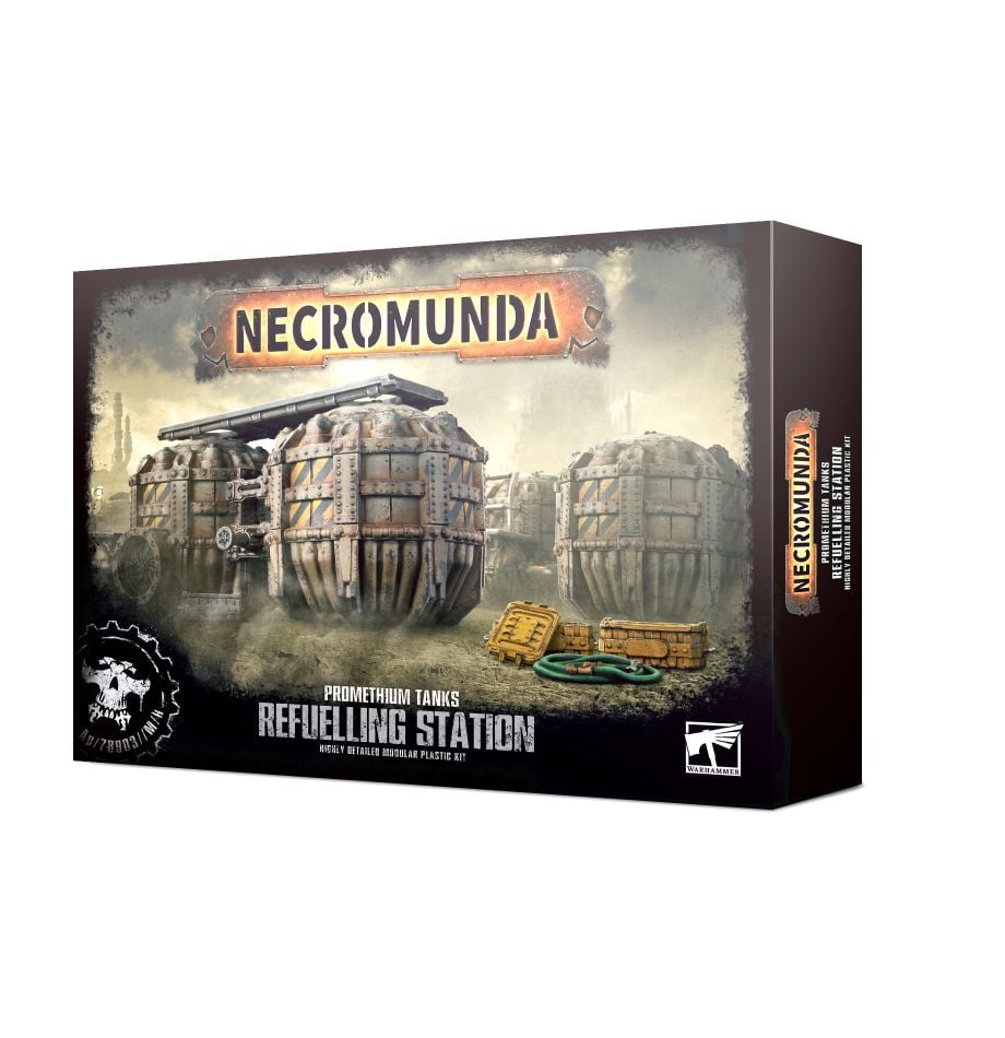 Necromunda: Prometheum Tanks Refuelling Station | GrognardGamesBatavia