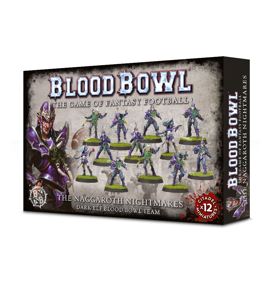 Blood Bowl Dark Elf Team The Naggaroth Nightmares | GrognardGamesBatavia