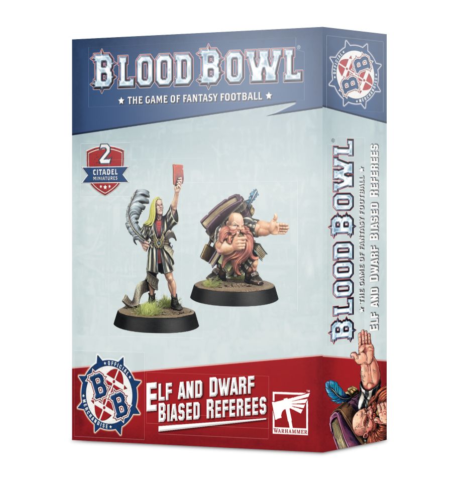 Blood Bowl Elf and Dwarf Biased Referees | GrognardGamesBatavia