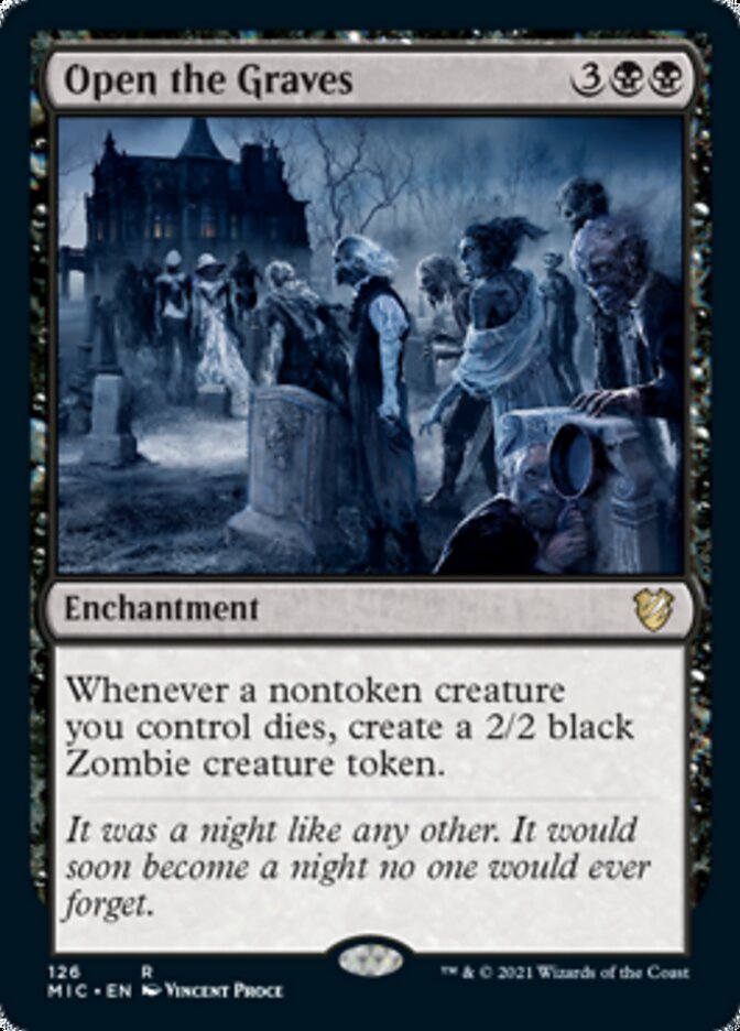 Open the Graves [Innistrad: Midnight Hunt Commander] | GrognardGamesBatavia