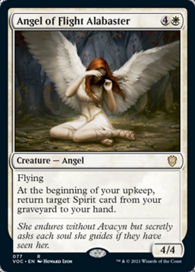 Angel of Flight Alabaster [Innistrad: Crimson Vow Commander] | GrognardGamesBatavia