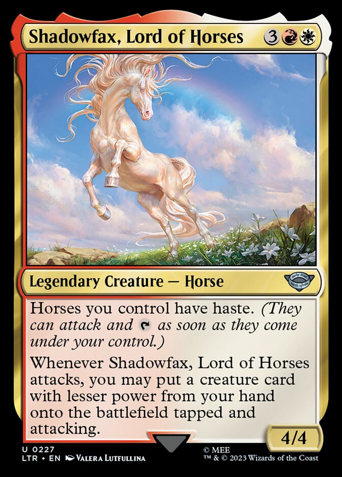 Shadowfax, Lord of Horses [The Lord of the Rings: Tales of Middle-Earth] | GrognardGamesBatavia