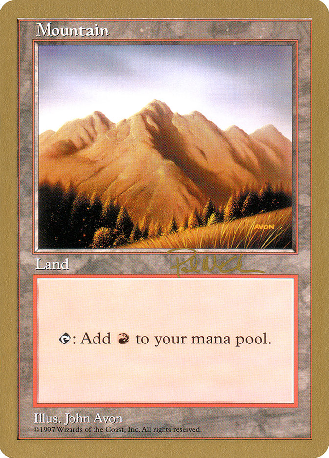 Mountain (pm444) (Paul McCabe) [World Championship Decks 1997] | GrognardGamesBatavia