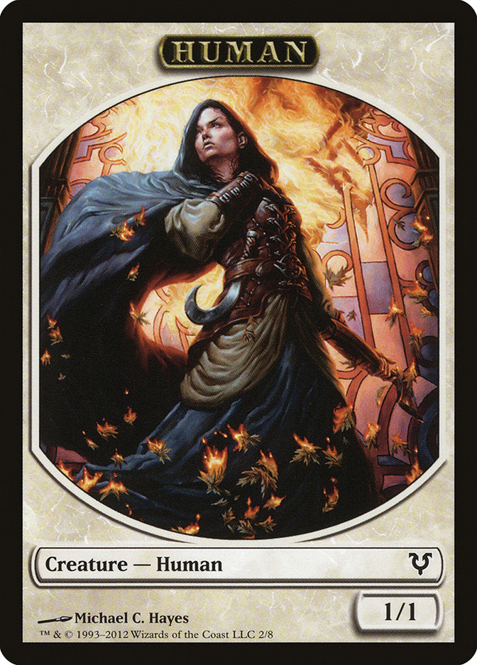 Human Token (2/8) [Avacyn Restored Tokens] | GrognardGamesBatavia