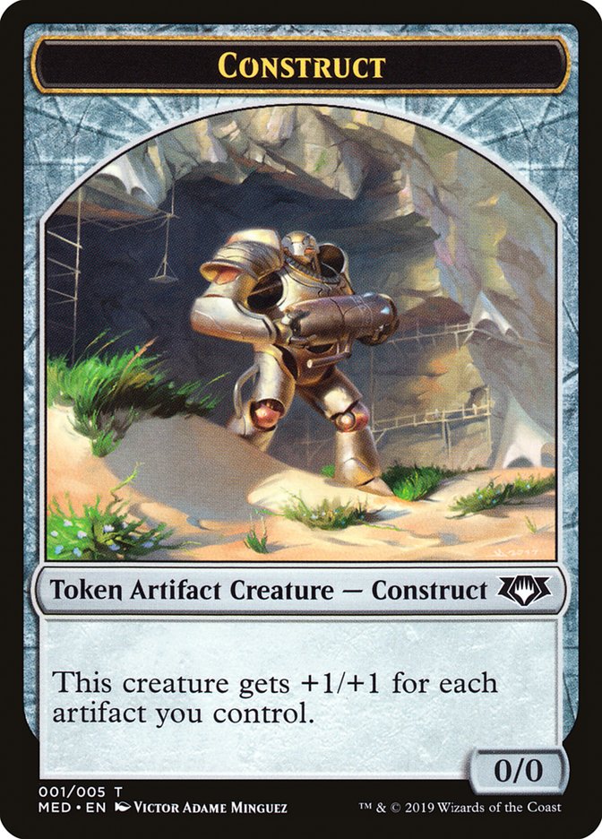 Construct Token (001/005) [Mythic Edition Tokens] | GrognardGamesBatavia