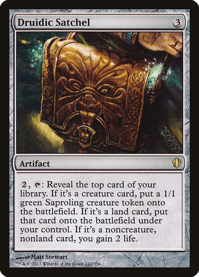 Druidic Satchel [Commander 2013] | GrognardGamesBatavia