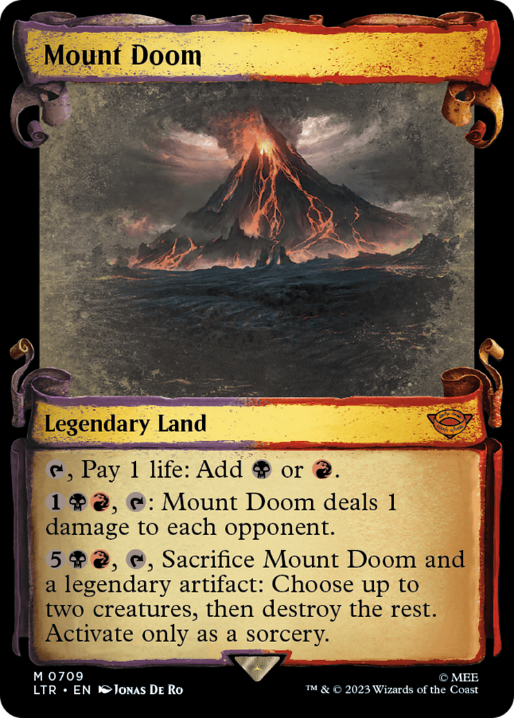 Mount Doom [The Lord of the Rings: Tales of Middle-Earth Showcase Scrolls] | GrognardGamesBatavia